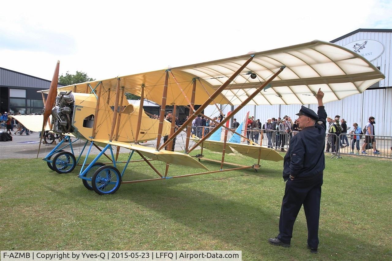 F-AZMB, Caudron G.3 C/N SA-33, Caudron G.3, La Ferté-Alais airfield (LFFQ) Airshow 2015
