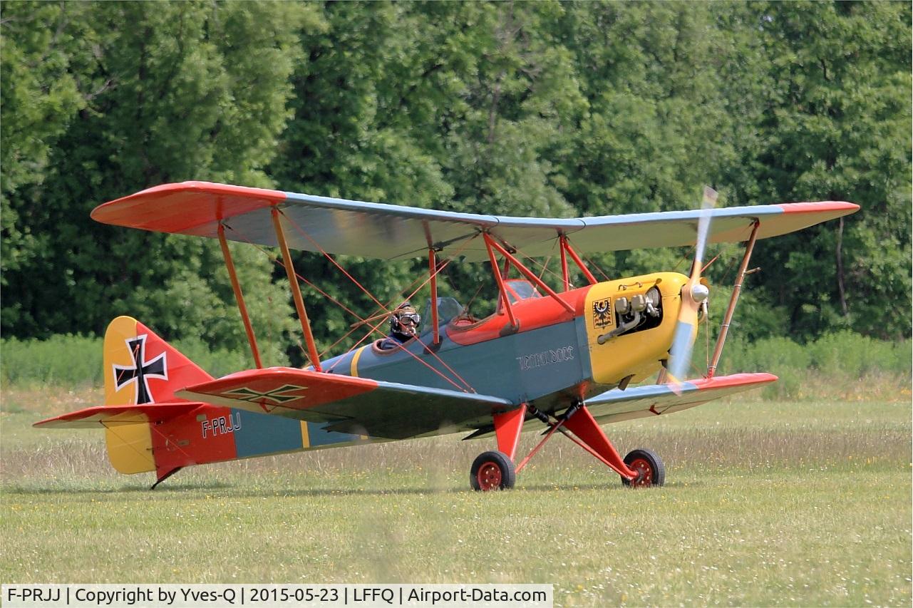 F-PRJJ, Leopoldoff L-55 Colibri C/N LF-0193, Leopoldoff L-55 Colibri, La Ferté-Alais airfield (LFFQ) Airshow 2015