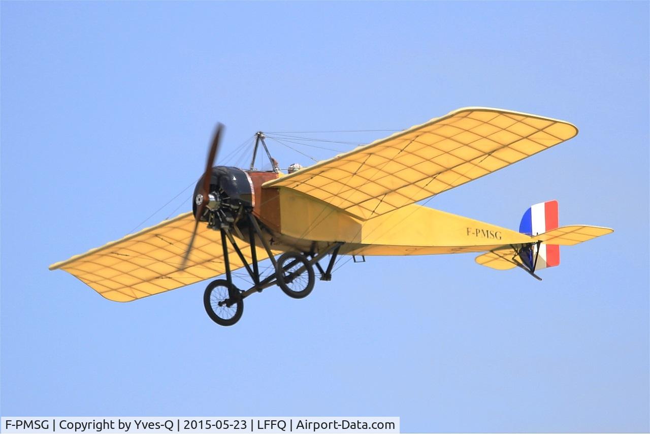 F-PMSG, 2013 Morane-Saulnier Type G Replica C/N 01-RA, Morane-Saulnier Type G (replica), On display, La Ferté-Alais airfield (LFFQ) Airshow 2015
