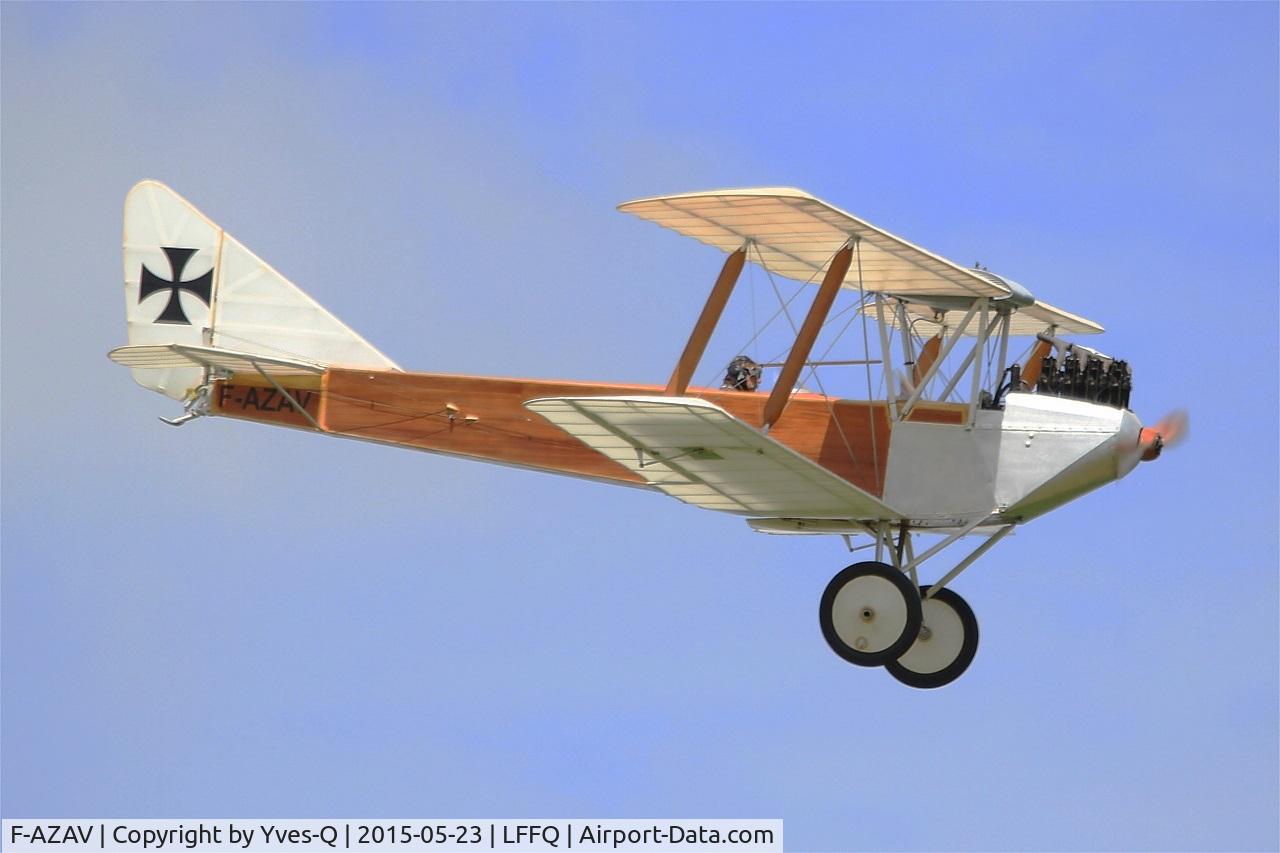 F-AZAV, LFG Roland C.II C/N 005, LFG C2, On display, La Ferté-Alais airfield (LFFQ) Airshow 2015