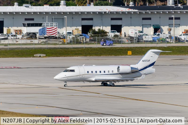 N207JB, 1996 Canadair Challenger 601-3R (CL-600-2B16) C/N 5194, Ft. Lauderdale