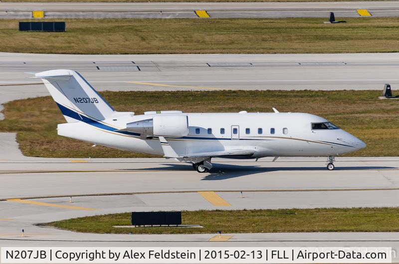 N207JB, 1996 Canadair Challenger 601-3R (CL-600-2B16) C/N 5194, Ft. Lauderdale