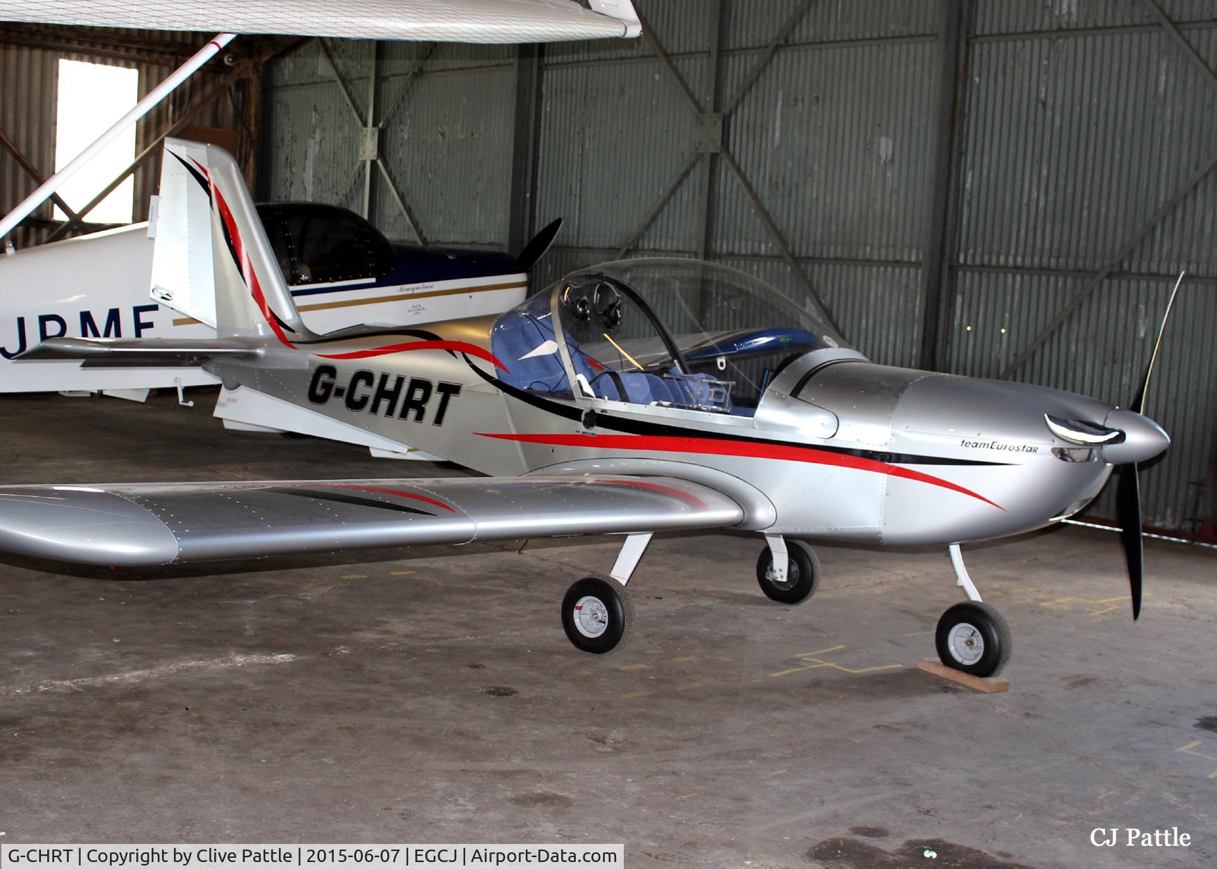 G-CHRT, 2013 Cosmik EV-97 TeamEurostar UK C/N 4103, At rest at Sherburn EGCJ