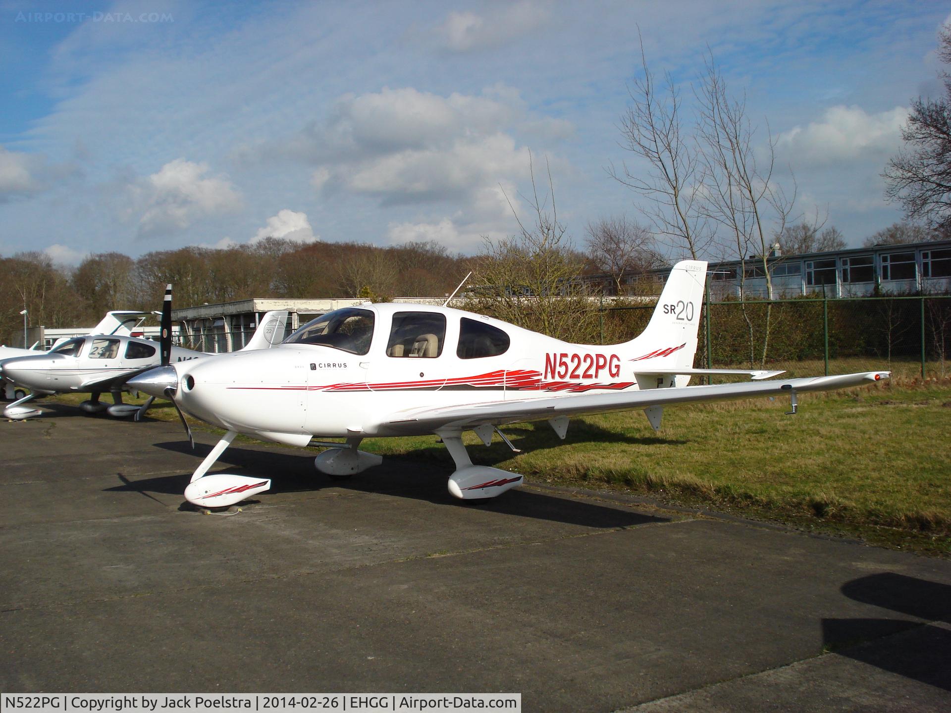 N522PG, 2008 Cirrus SR20 G3 C/N 1992, At General Enterprise ramp GRQ