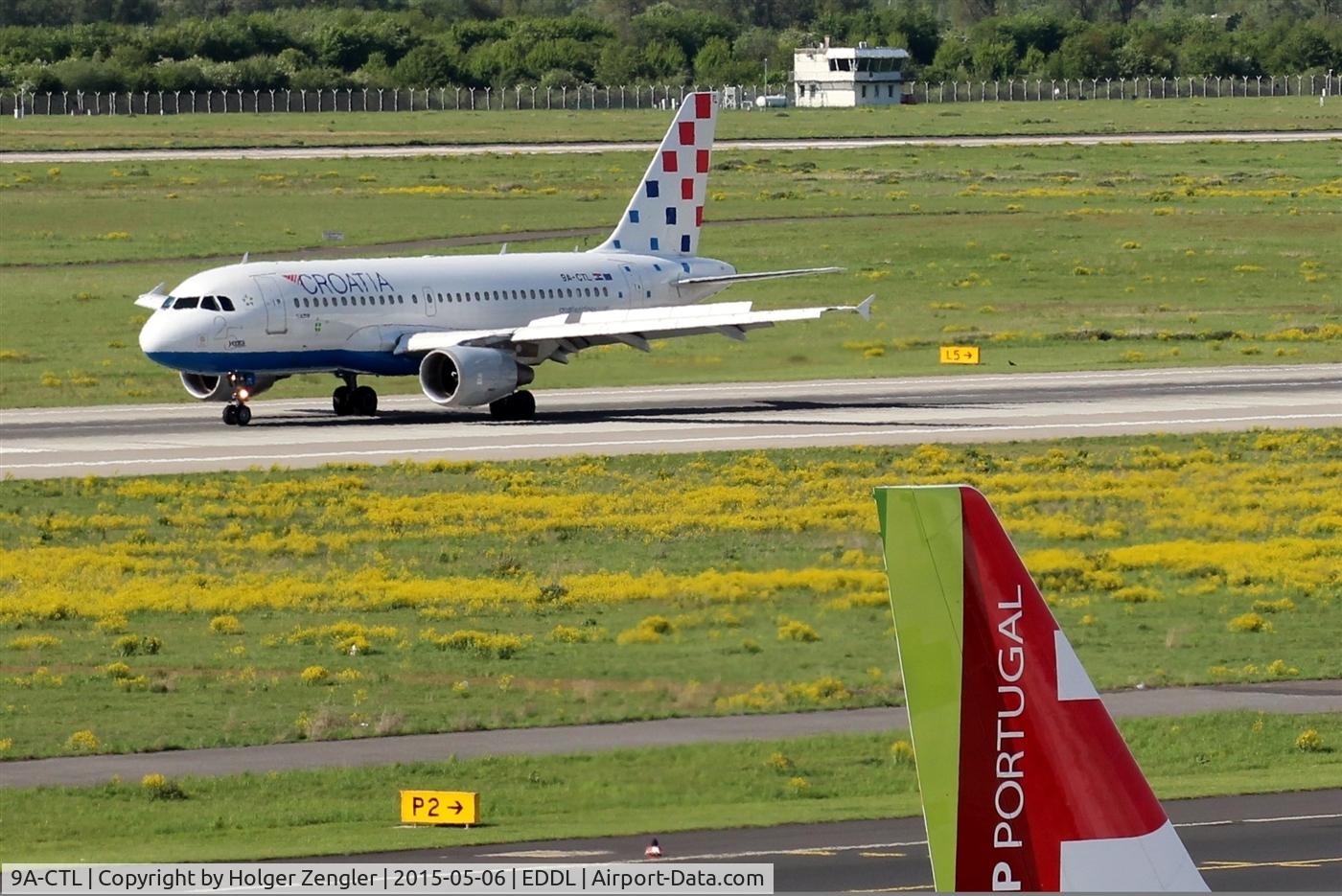 9A-CTL, 2000 Airbus A319-112 C/N 1252, Arrival from Zagreb...