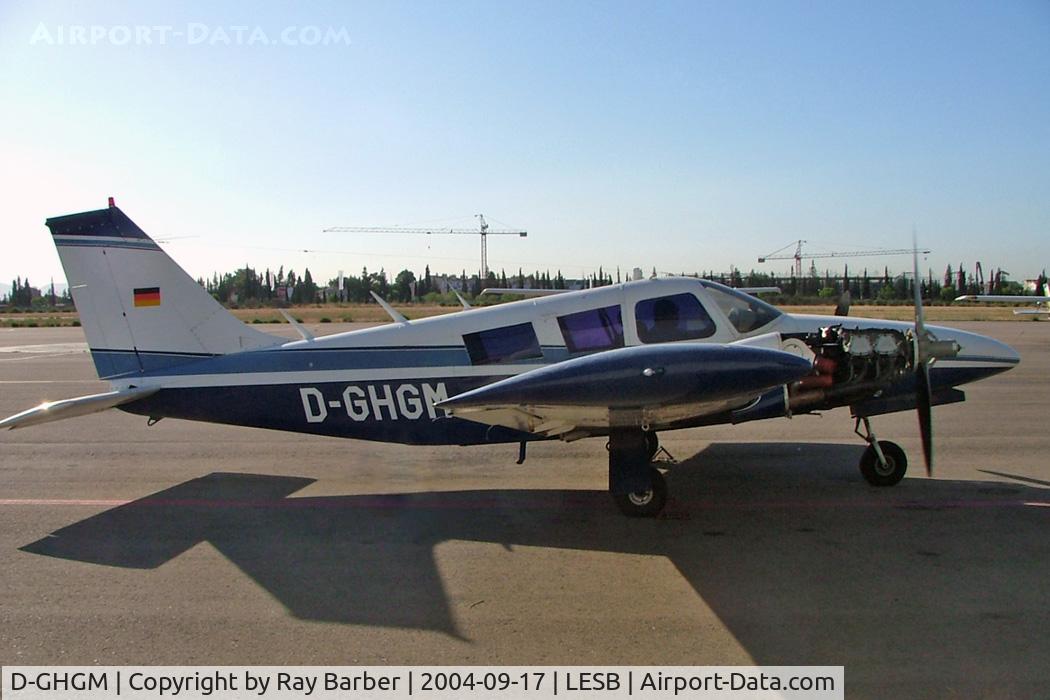 D-GHGM, Piper PA-34-200 C/N 34-7250157, Piper PA-34-200 Seneca [34-7250157] Palma-Son Bonet~EC 17/09/2004