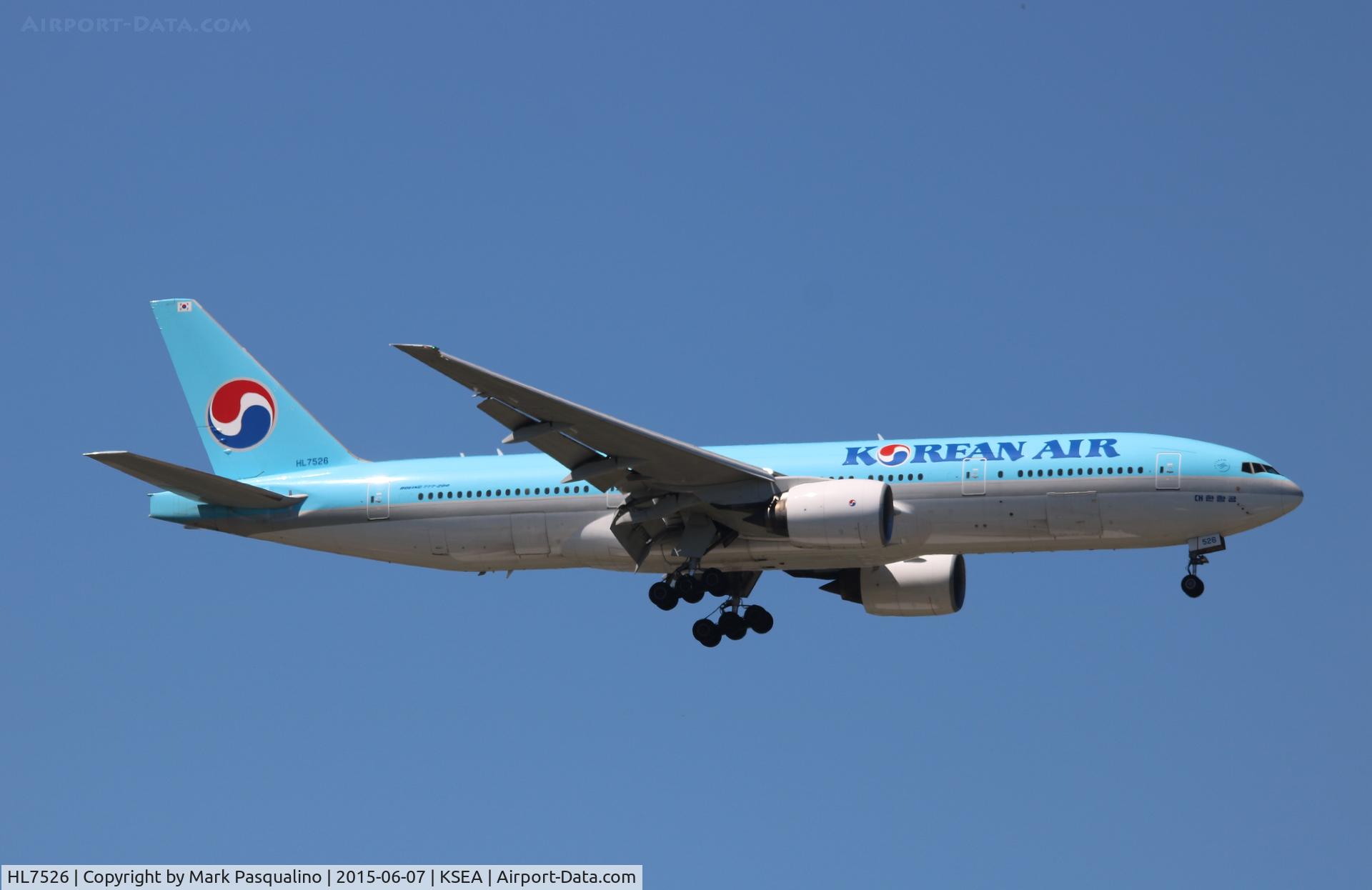HL7526, 1988 Boeing 777-2B5/ER C/N 27947, Boeing 777-200ER