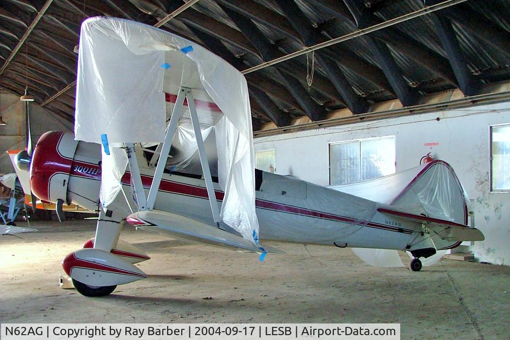 N62AG, 1943 Boeing A75N1 (PT-17) C/N 75-4991, Boeing Stearman PT-17 Kaydet [75-4991] Palma-Son Bonet~EC 17/09/2004. Shame about the plastic covering.