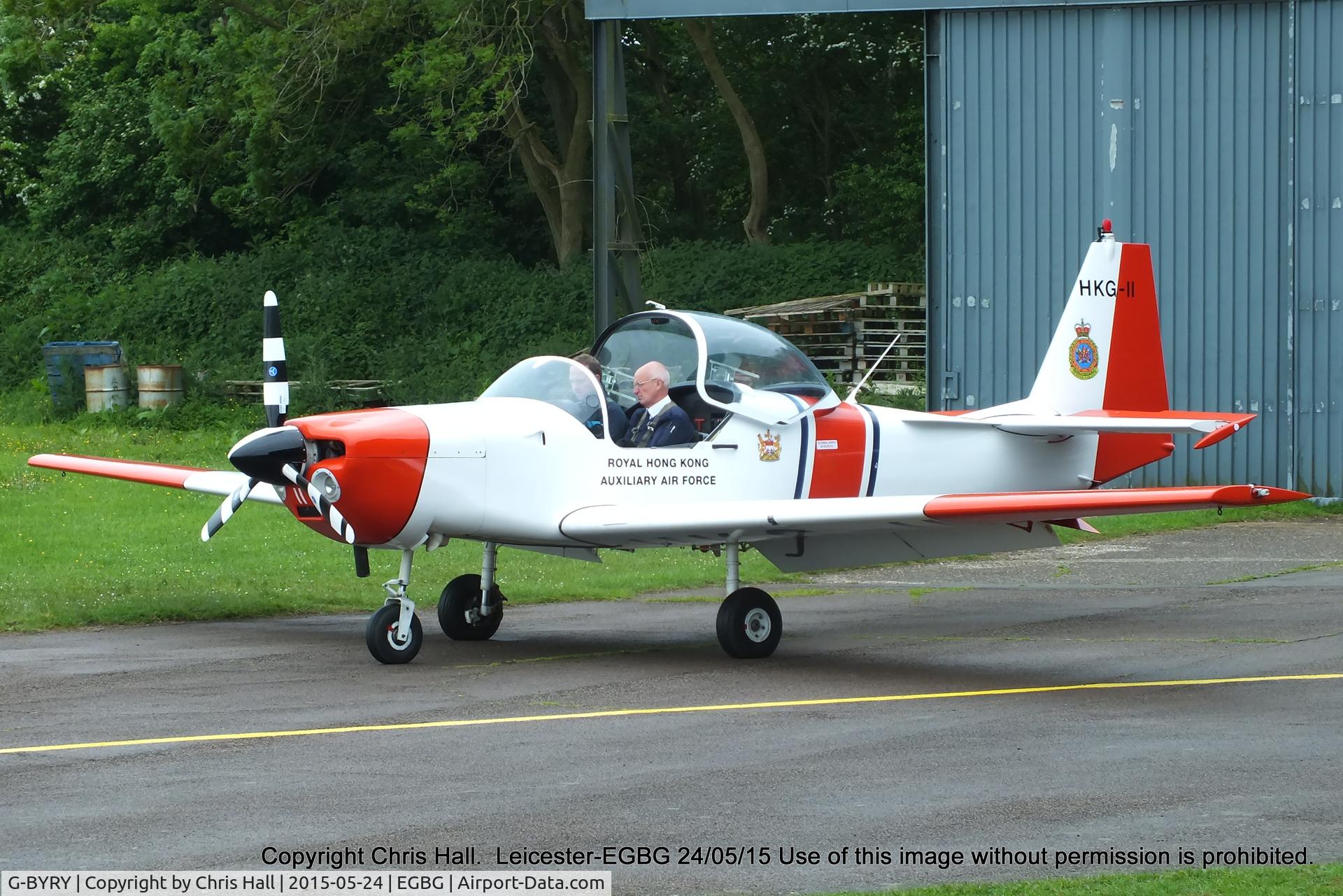 G-BYRY, 1987 Slingsby T-67M-200 Firefly C/N 2042, Leicester resident