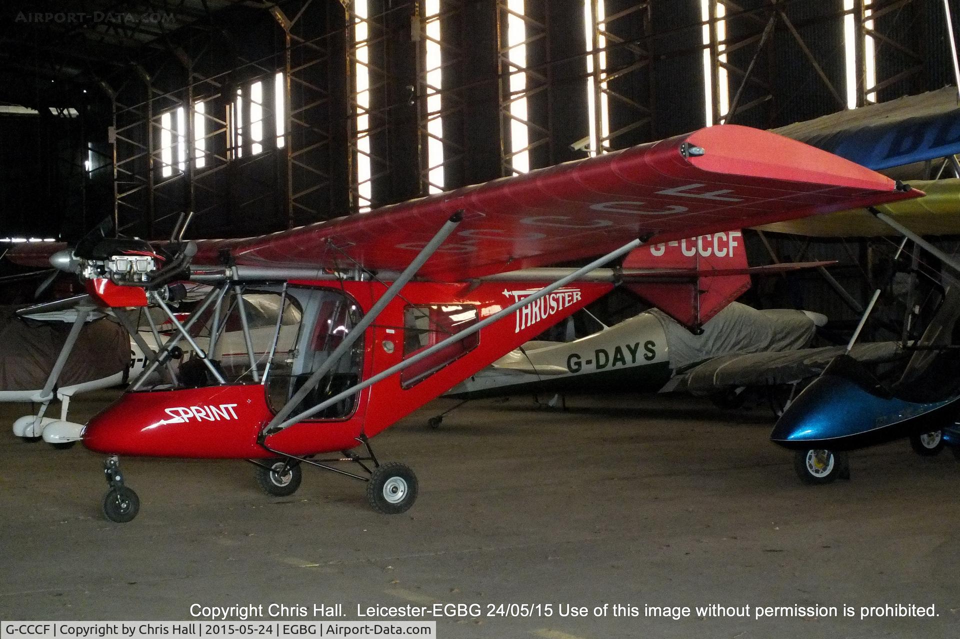 G-CCCF, 2003 Thruster T600N 450 C/N 0033-T600N-081, Leicester resident
