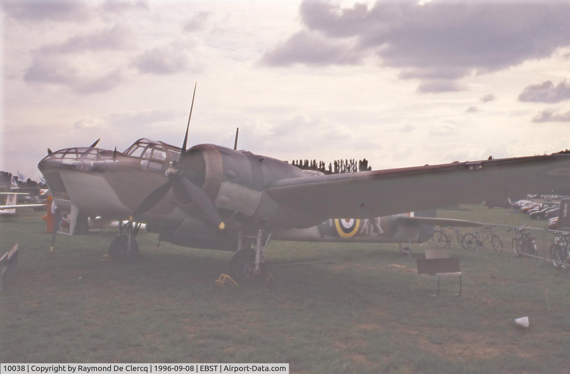 10038, Bristol 149 Bolingbroke Mk.IVT C/N 880-207, On display at the Brustem airshow 1996.
Former RCAF  9895.