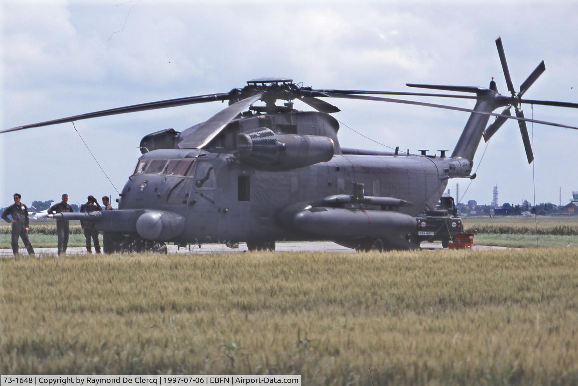 73-1648, 1973 Sikorsky MH-53J Pave Low III C/N 65-386, Koksijde airshow 1997.