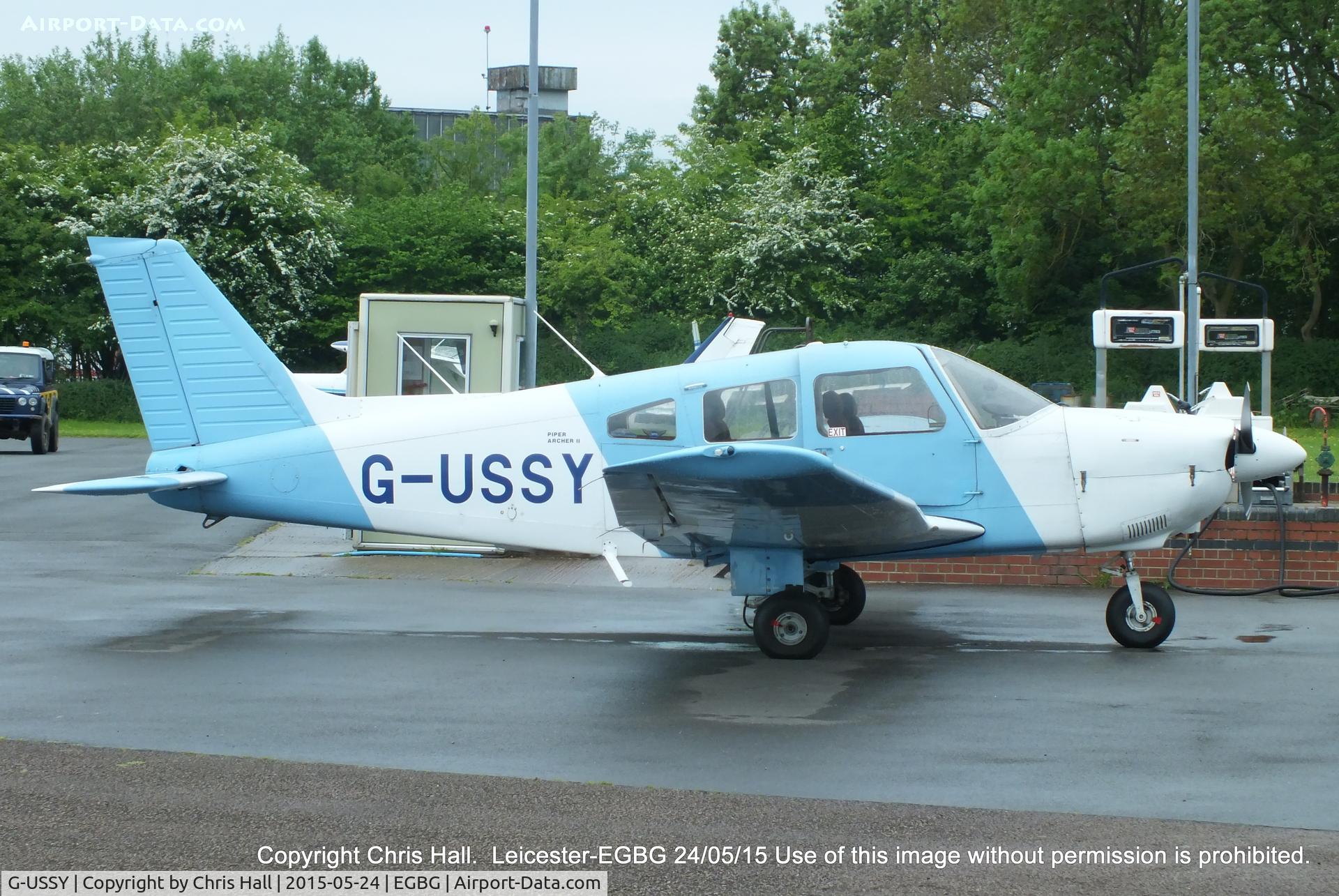 G-USSY, 1982 Piper PA-28-181 Cherokee Archer II C/N 28-8290011, Leicestershire Aero Club