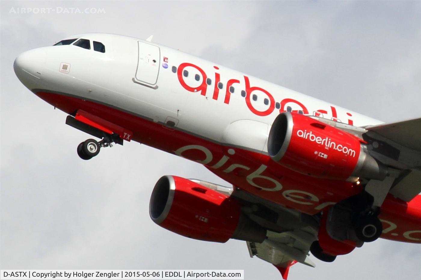 D-ASTX, 2007 Airbus A319-111 C/N 3202, Up and away to sunny Italy....