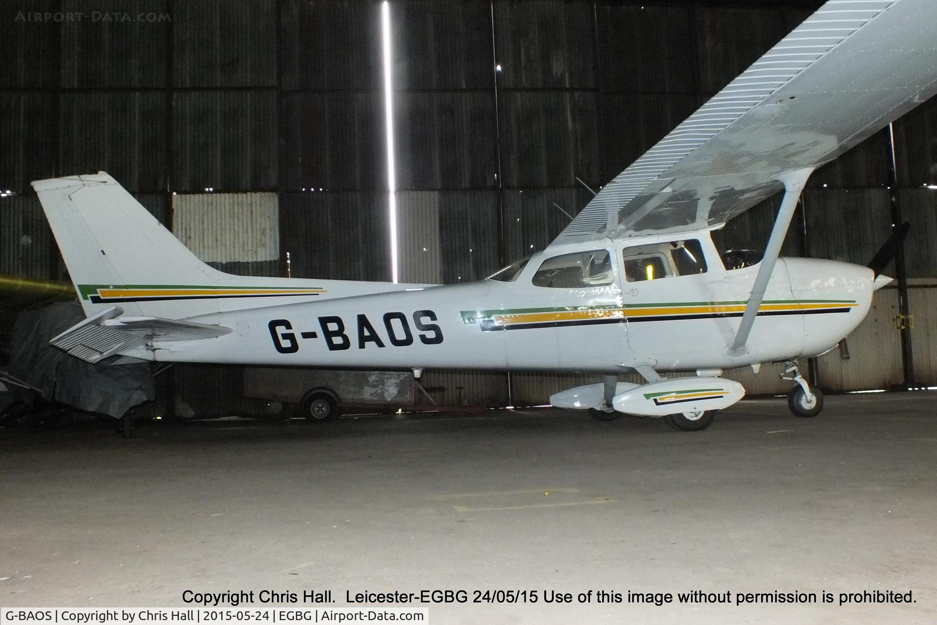 G-BAOS, 1973 Reims F172M Skyhawk Skyhawk C/N 0946, Leicester resident