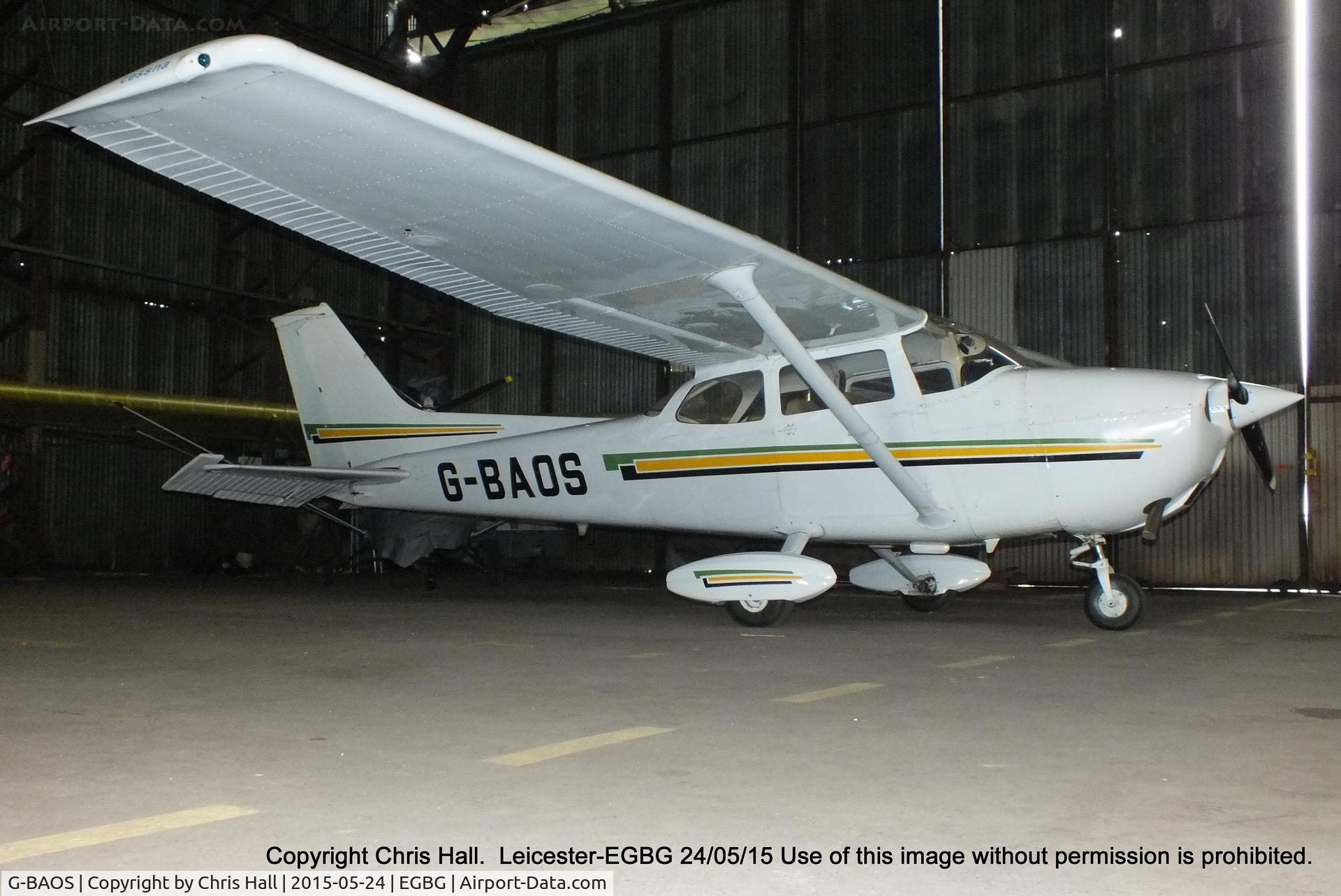 G-BAOS, 1973 Reims F172M Skyhawk Skyhawk C/N 0946, Leicester resident