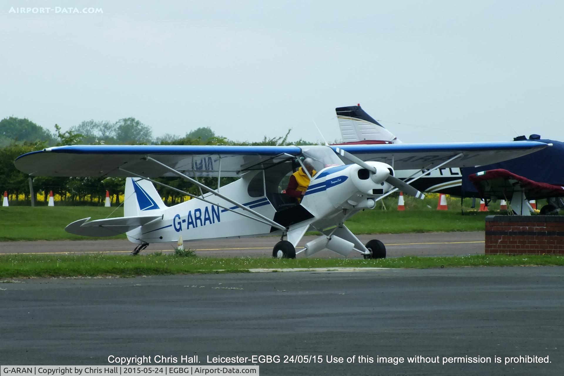 G-ARAN, 1960 Piper PA-18-150 Super Cub C/N 18-7307, Leicester resident