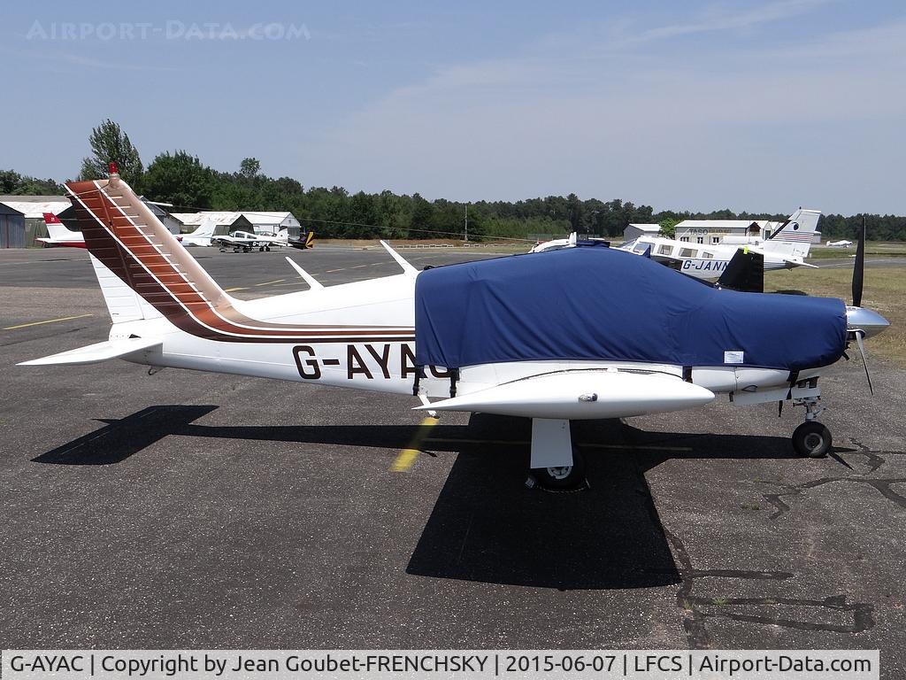G-AYAC, 1969 Piper PA-28R-200 Cherokee Arrow C/N 28R-35606, private Arrow