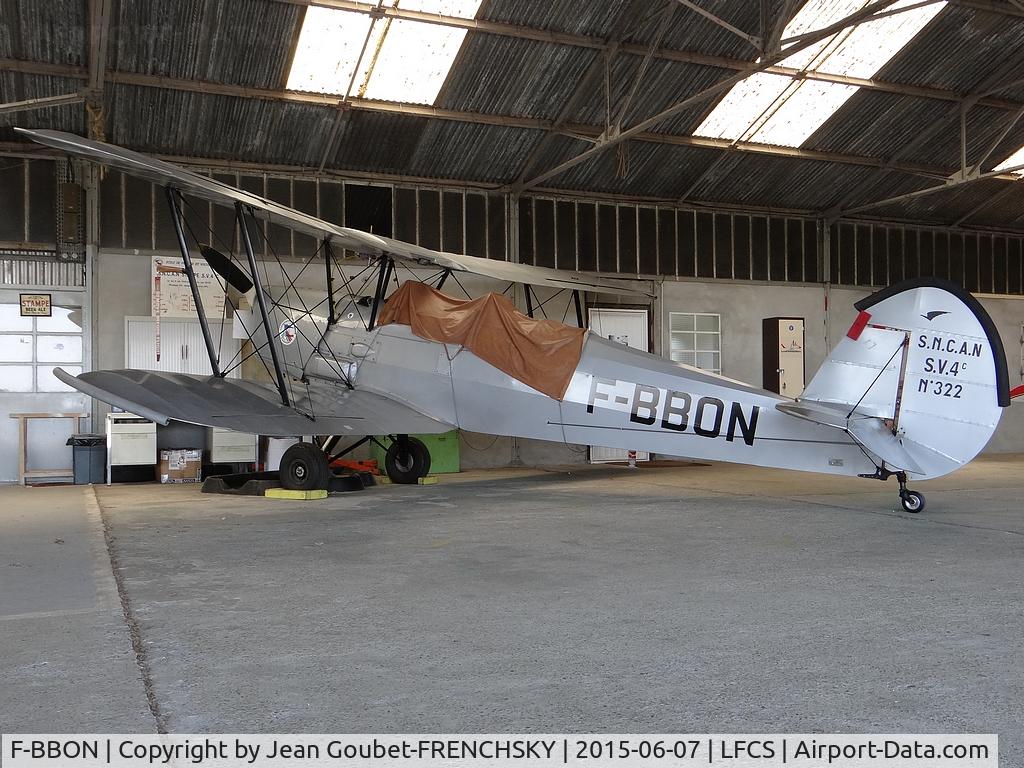 F-BBON, Stampe-Vertongen SV-4C C/N 322, Stampe du Conservatoire de l'Air et de l'Espace d'Aquitaine