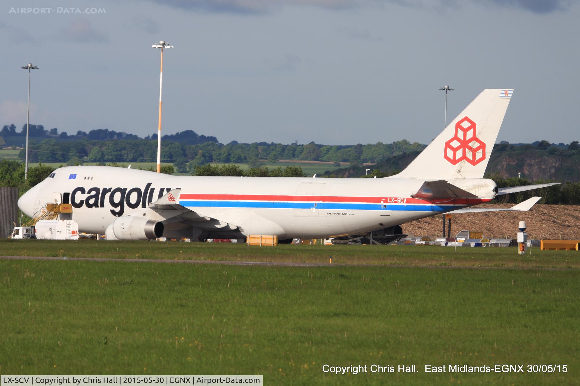 LX-SCV, 2001 Boeing 747-4R7F/SCD C/N 29733, Cargolux