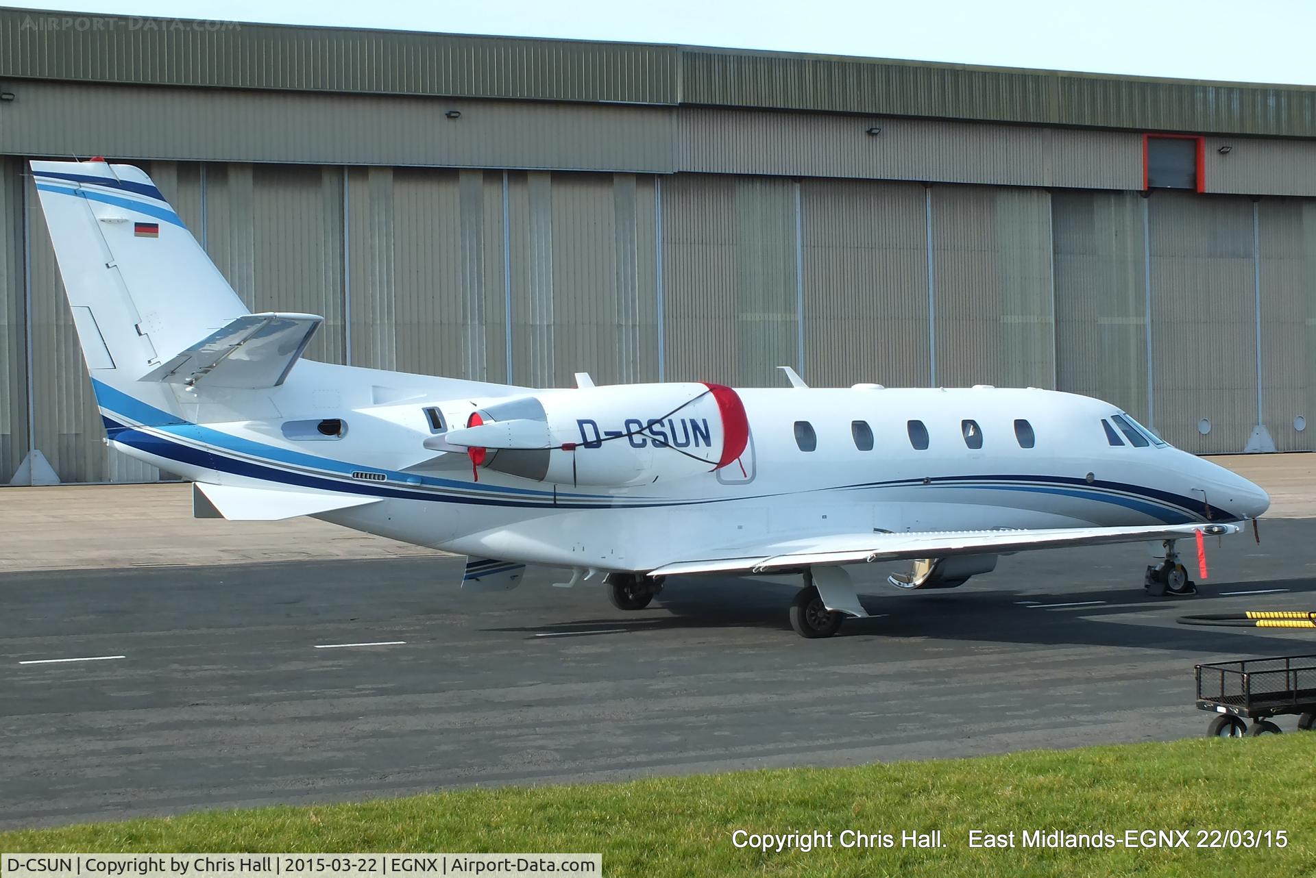 D-CSUN, 2012 Cessna 560 Citation XLS+ C/N 560-6102, Air Hamburg Private Jets