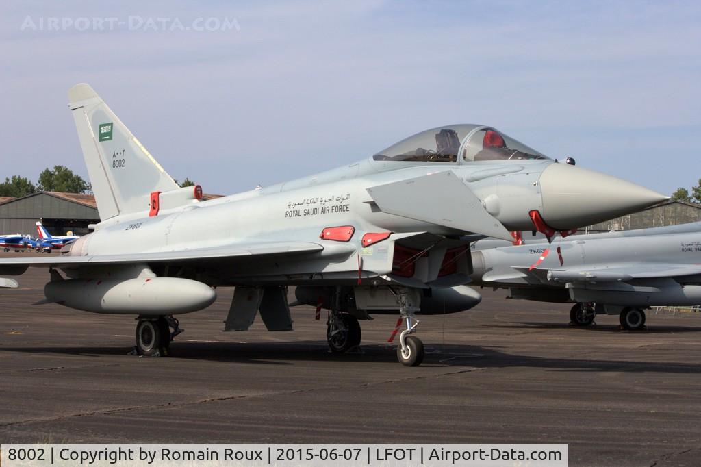 8002, 2015 Eurofighter EF-2000 Typhoon S C/N CS032/450, Parked