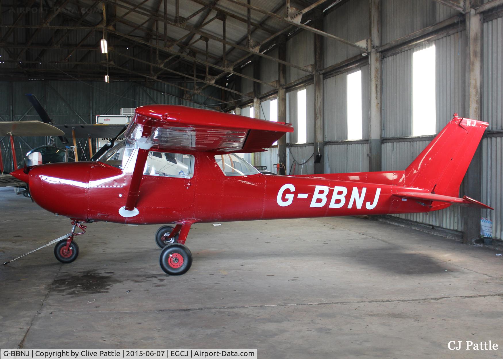 G-BBNJ, 1973 Reims F150L C/N 1038, Hangared at Sherburn EGCJ