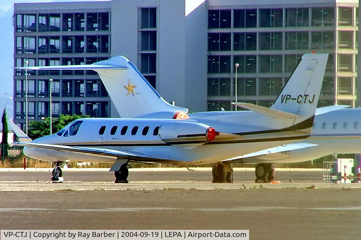 VP-CTJ, 1979 Cessna 550 Citation II C/N 550-0073, Cessna Citation II [550-0073] Palma De Mallorca~EC 19/09/2004