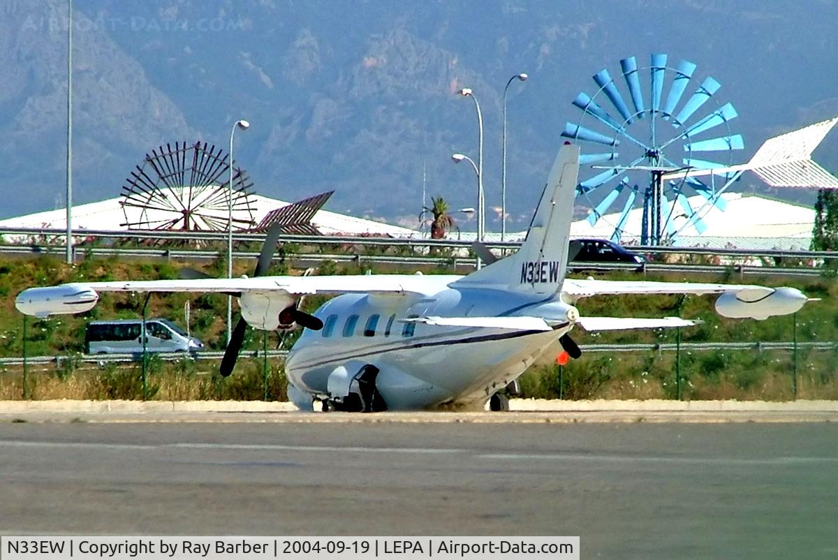 N33EW, 1981 Mitsubishi MU-2B-60 Marquise C/N 1519 S.A., Mitsubishi MU-2B-60 Marquise [1519SA] Palma De Mallorca~EC 19/09/2004