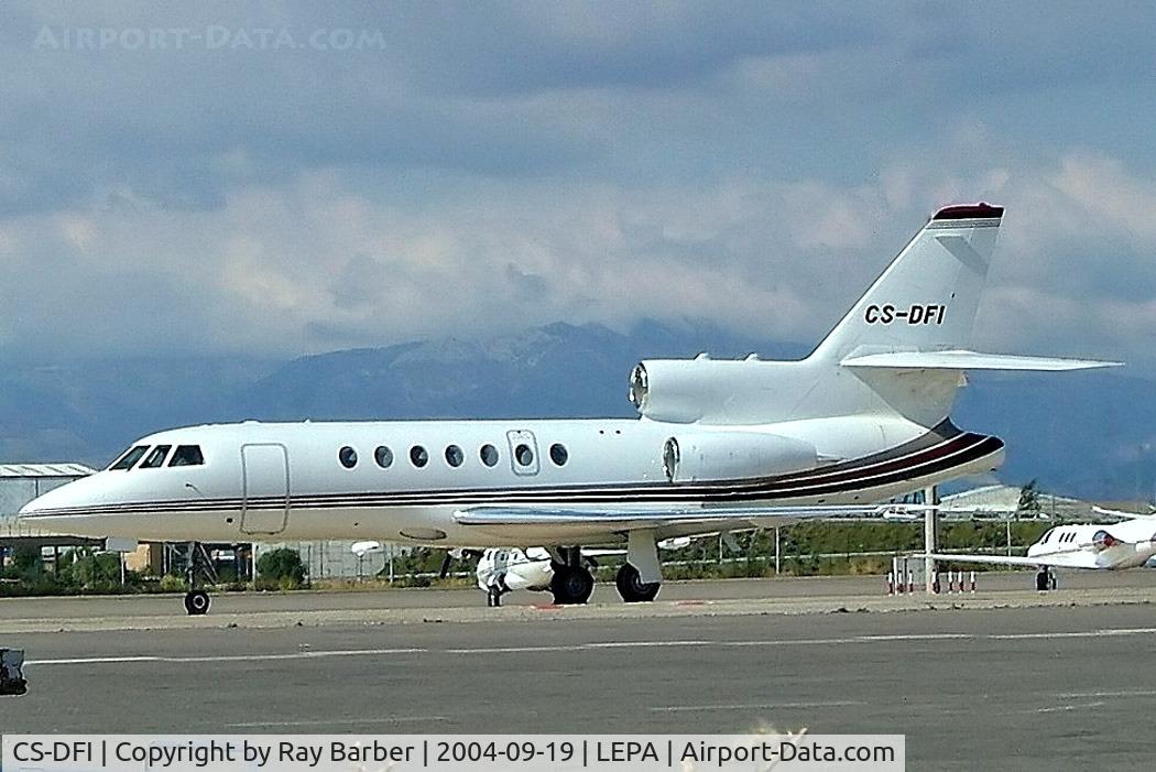 CS-DFI, 1982 Dassault Falcon 50 C/N 089, Dassault Falcon 50 [89] (NetJets Europe) Palma De Mallorca~EC 19/09/2004