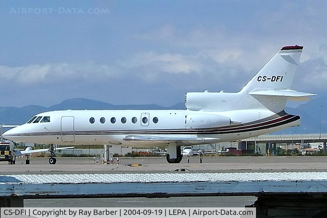 CS-DFI, 1982 Dassault Falcon 50 C/N 089, Dassault Falcon 50 [89] (NetJets Europe) Palma De Mallorca~EC 19/09/2004
