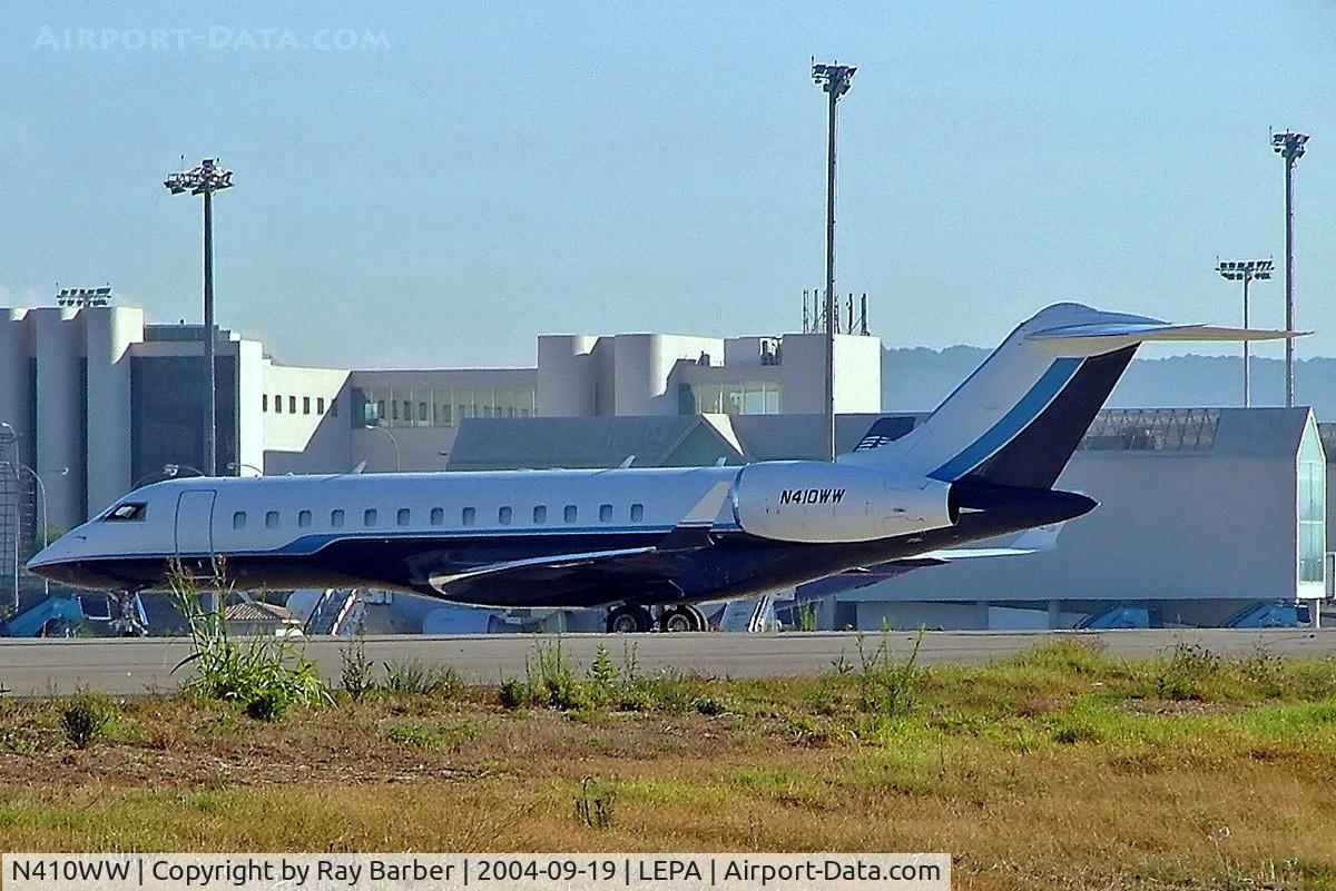 N410WW, 2000 Bombardier BD-700-1A10 Global Express C/N 9047, Bombardier BD-700-1A10 Global Express [9047] Palma De Mallorca~EC 19/09/2004