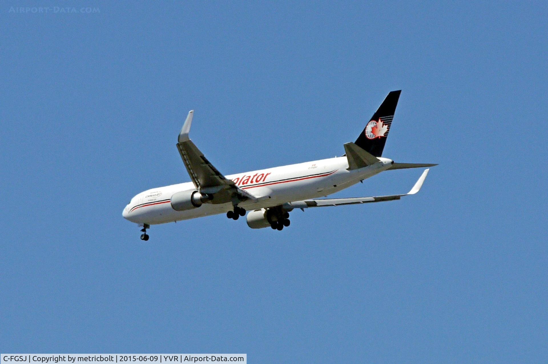C-FGSJ, 1993 Boeing 767-39H C/N 26256, W8301 from YYC