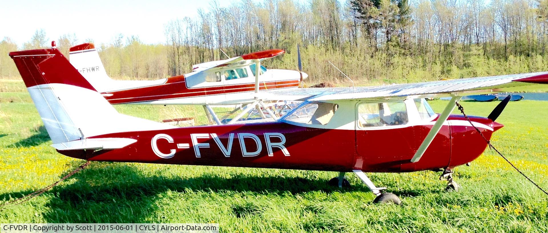 C-FVDR, 1966 Cessna 150G C/N 15065026, New paint and new home at CYLS