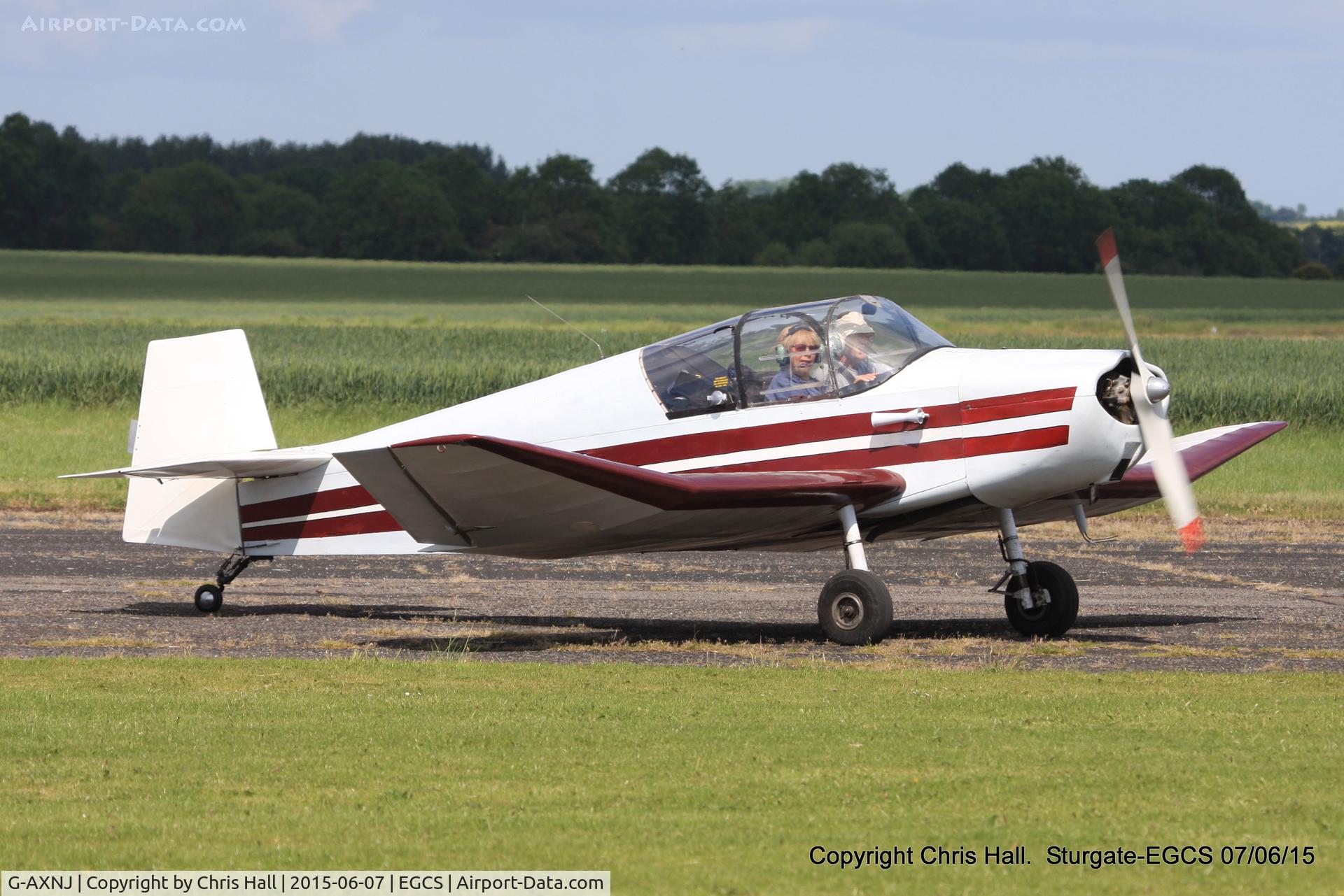 G-AXNJ, 1957 Wassmer (Jodel) D-120 Paris-Nice C/N 52, at the Sturgate Summer flyin
