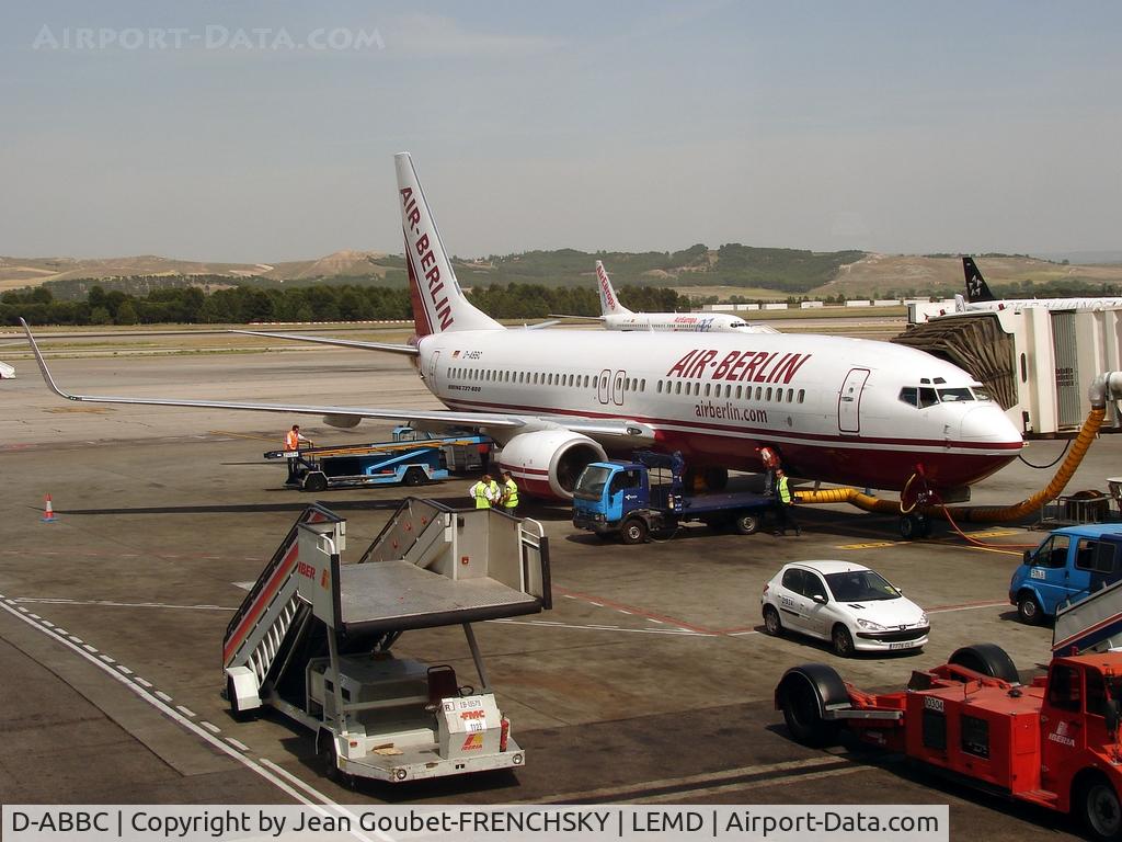 D-ABBC, 2001 Boeing 737-86J C/N 32625, Air Berlin