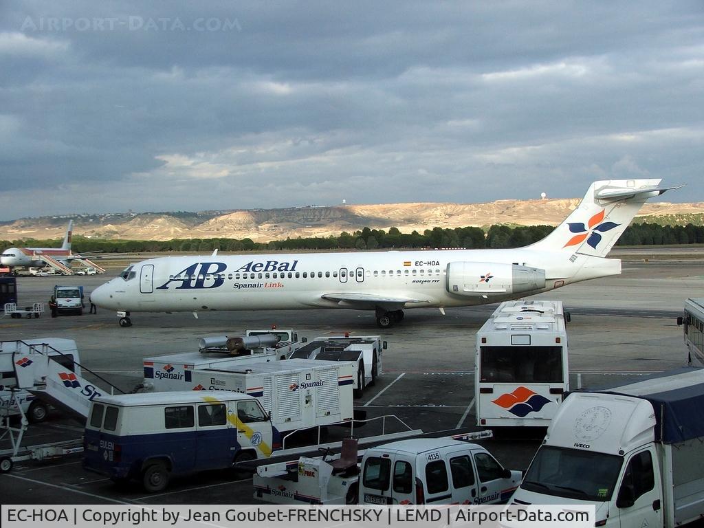 EC-HOA, 2000 Boeing 717-2CM C/N 55061, AeBal Spanair, now Volotéa