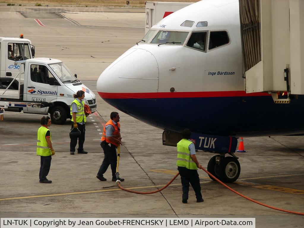 LN-TUK, 2001 Boeing 737-705 C/N 29096, 