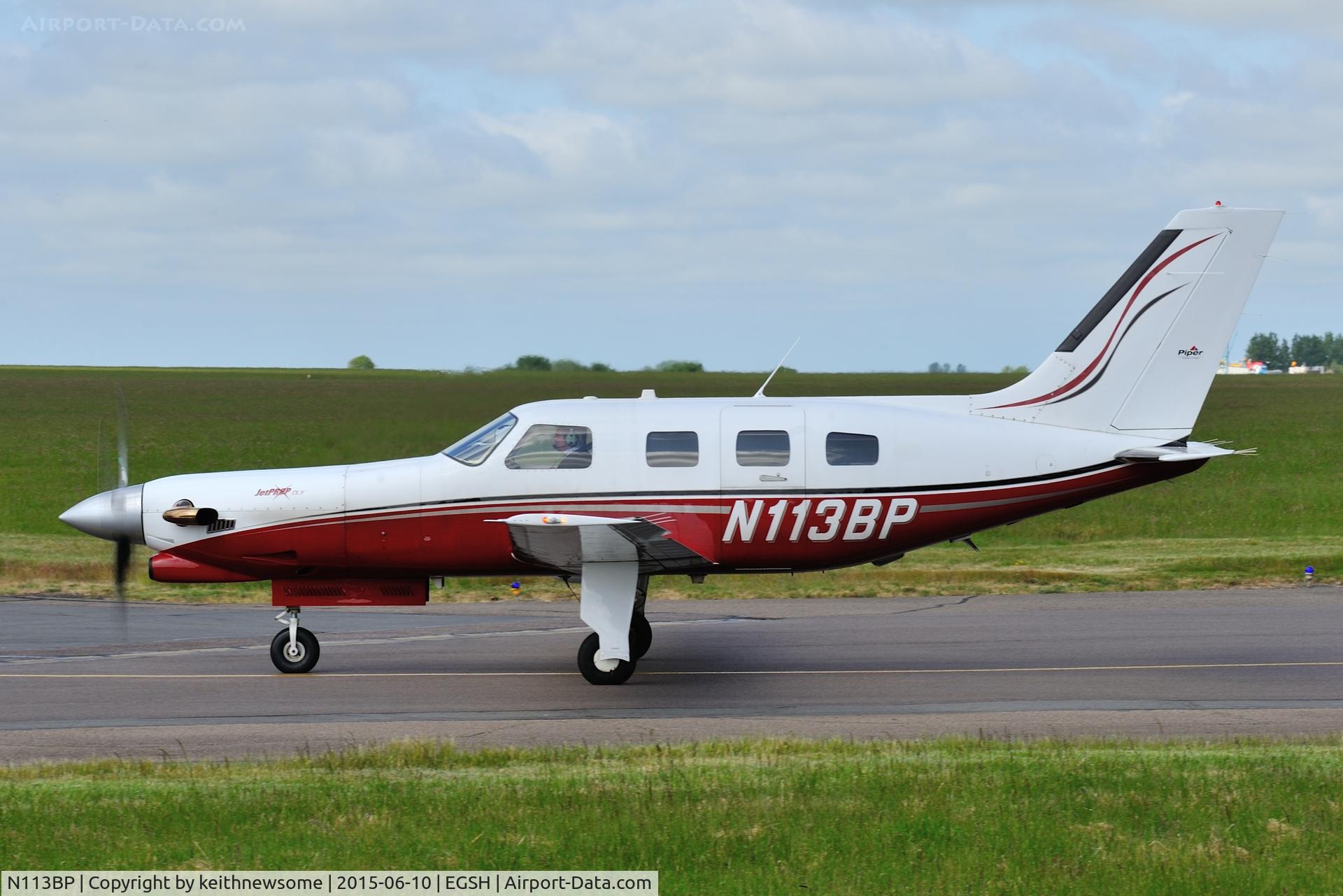 N113BP, 2004 Piper PA-46-350P Malibu Mirage C/N 4636363, Nice visitor.