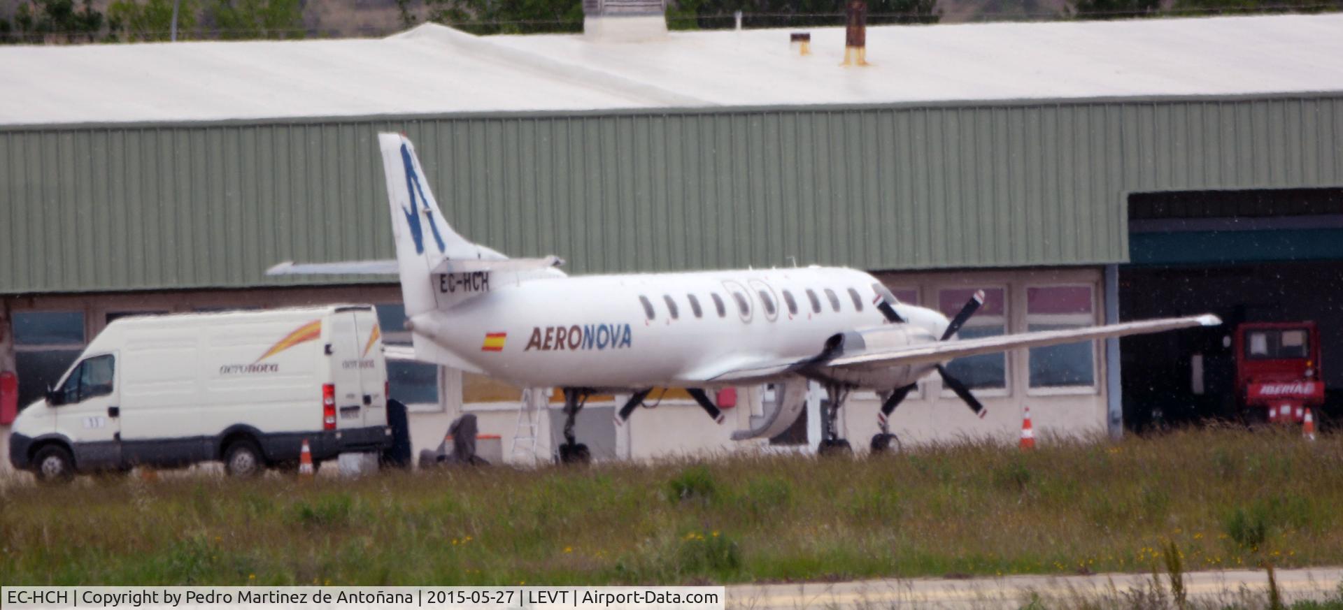 EC-HCH, 1986 Swearingen SA-226T Metro III C/N AC-658B, Foronda Vitiria-Gasteiz - España
