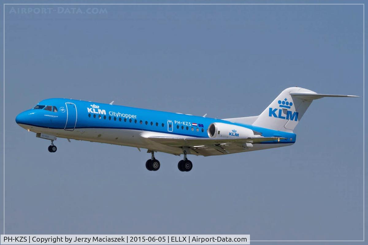 PH-KZS, 1995 Fokker F70 (F-28-0070) C/N 11540, Fokker 70 (F-28-0070)
