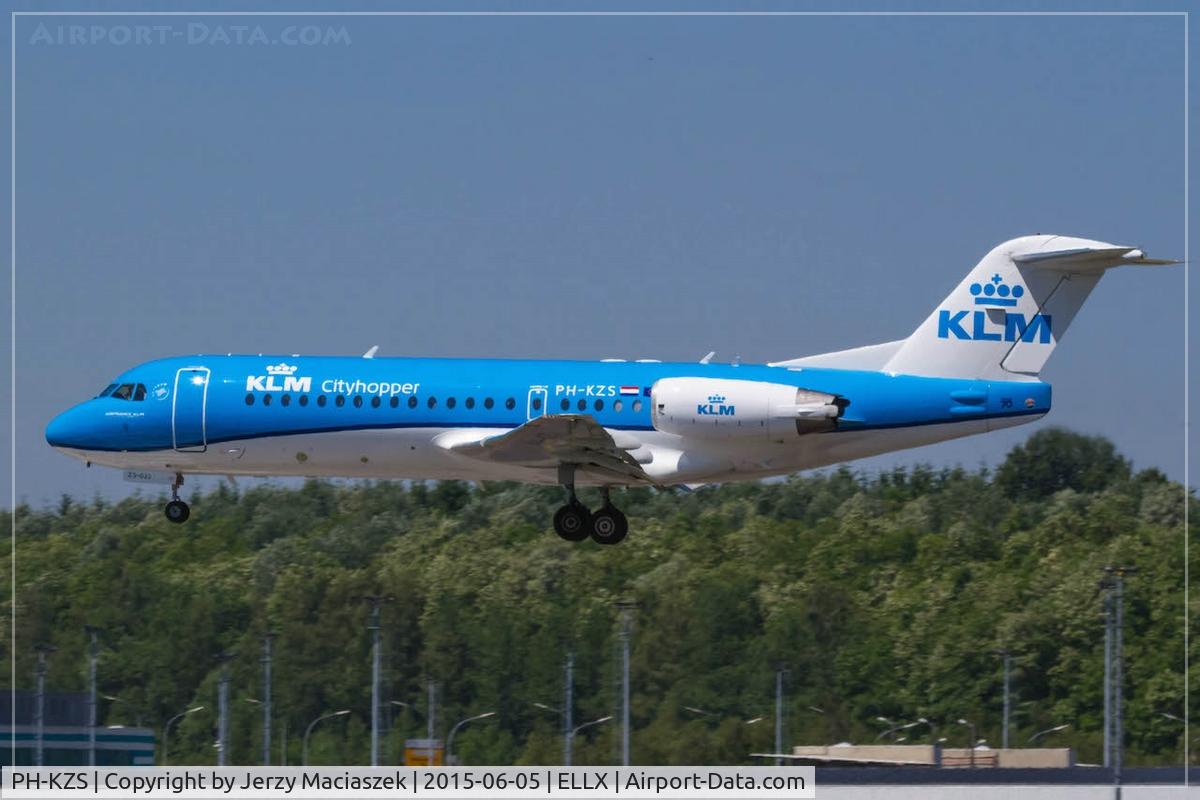PH-KZS, 1995 Fokker F70 (F-28-0070) C/N 11540, Fokker 70 (F-28-0070)