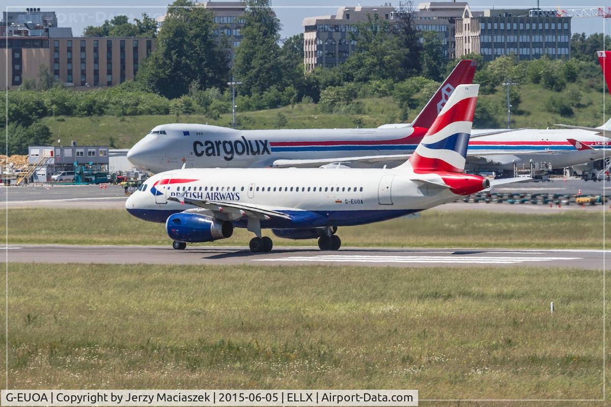G-EUOA, 2001 Airbus A319-131 C/N 1513, Airbus A319-131