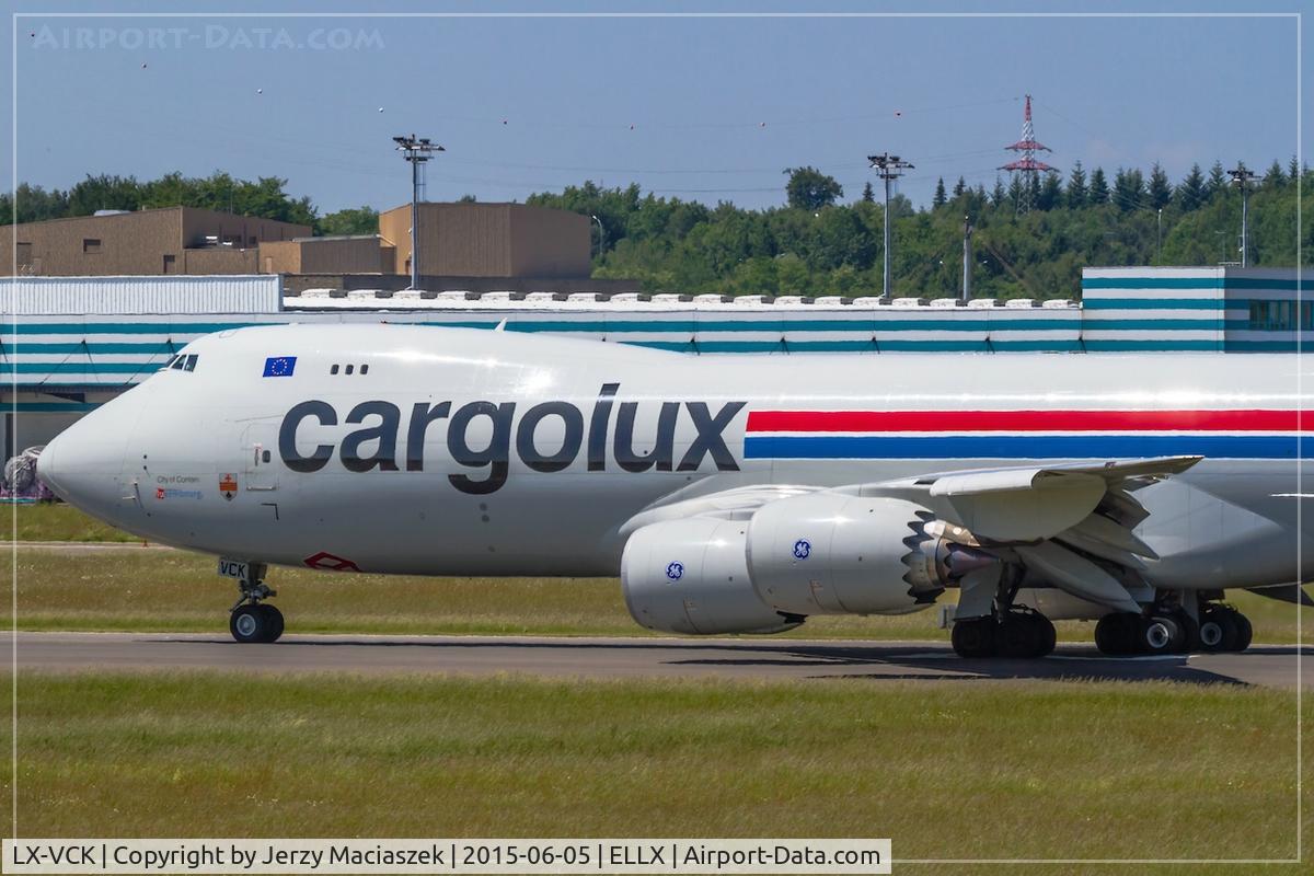 LX-VCK, 2014 Boeing 747-8R7F C/N 38078, Boeing 747-8R7F