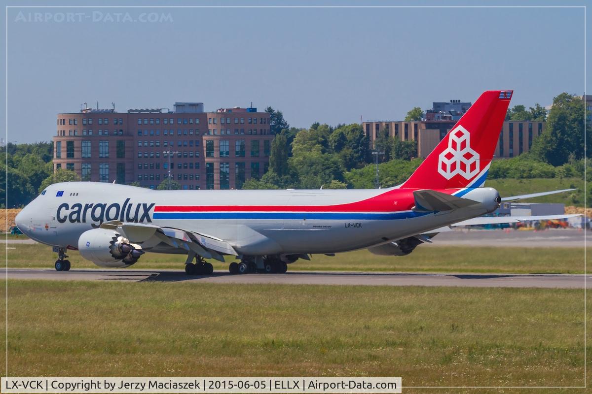 LX-VCK, 2014 Boeing 747-8R7F C/N 38078, Boeing 747-8R7F