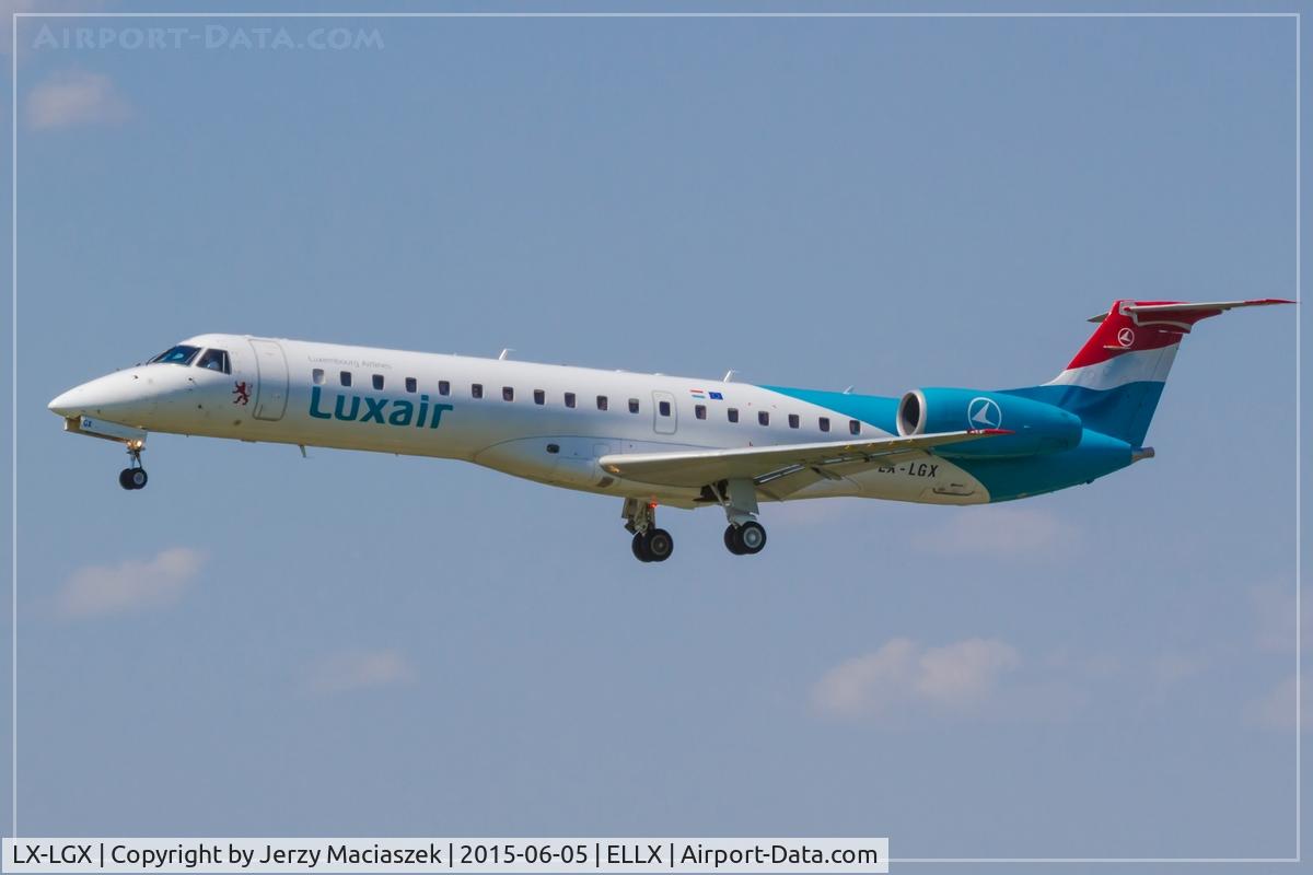 LX-LGX, 1999 Embraer EMB-145LU (ERJ-145LU) C/N 145147, Embraer EMB-145LU