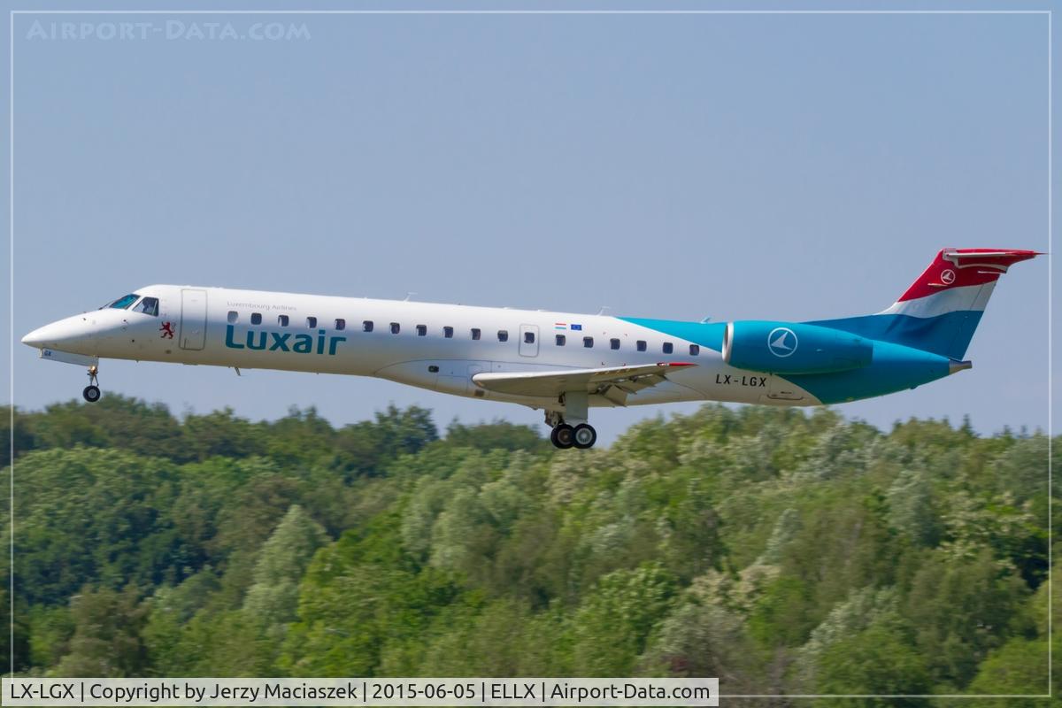 LX-LGX, 1999 Embraer EMB-145LU (ERJ-145LU) C/N 145147, Embraer EMB-145LU