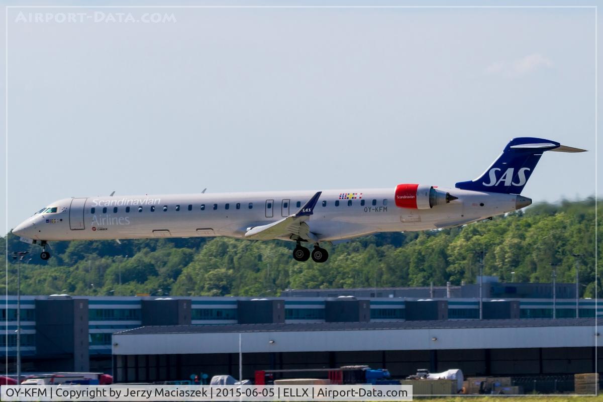 OY-KFM, 2010 Bombardier CRJ-900LR (CL-600-2D24) C/N 15250, Canadair Bombardier CL-600 2D24 CRJ-900