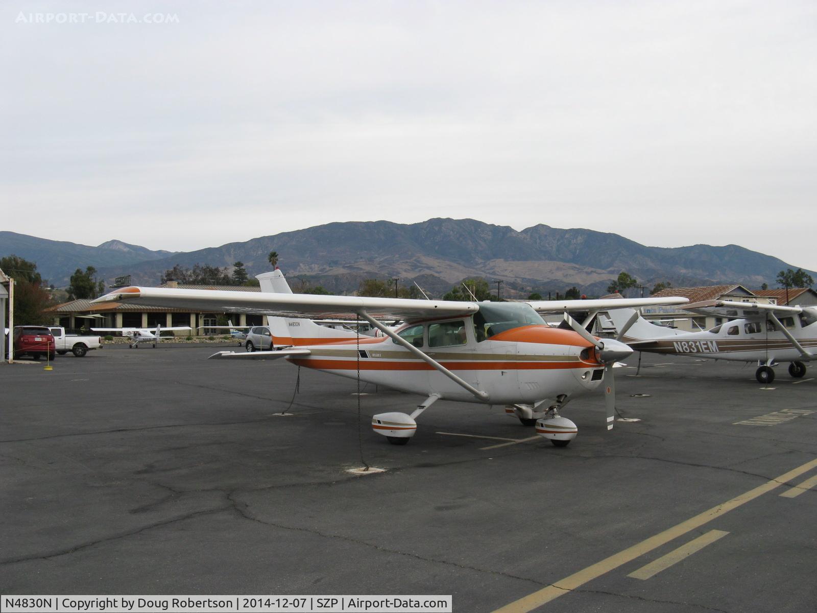 N4830N, 1979 Cessna 182Q Skylane C/N 18267400, 1979 Cessna 182Q SKYLANE, Continental O-470-U 230 Hp