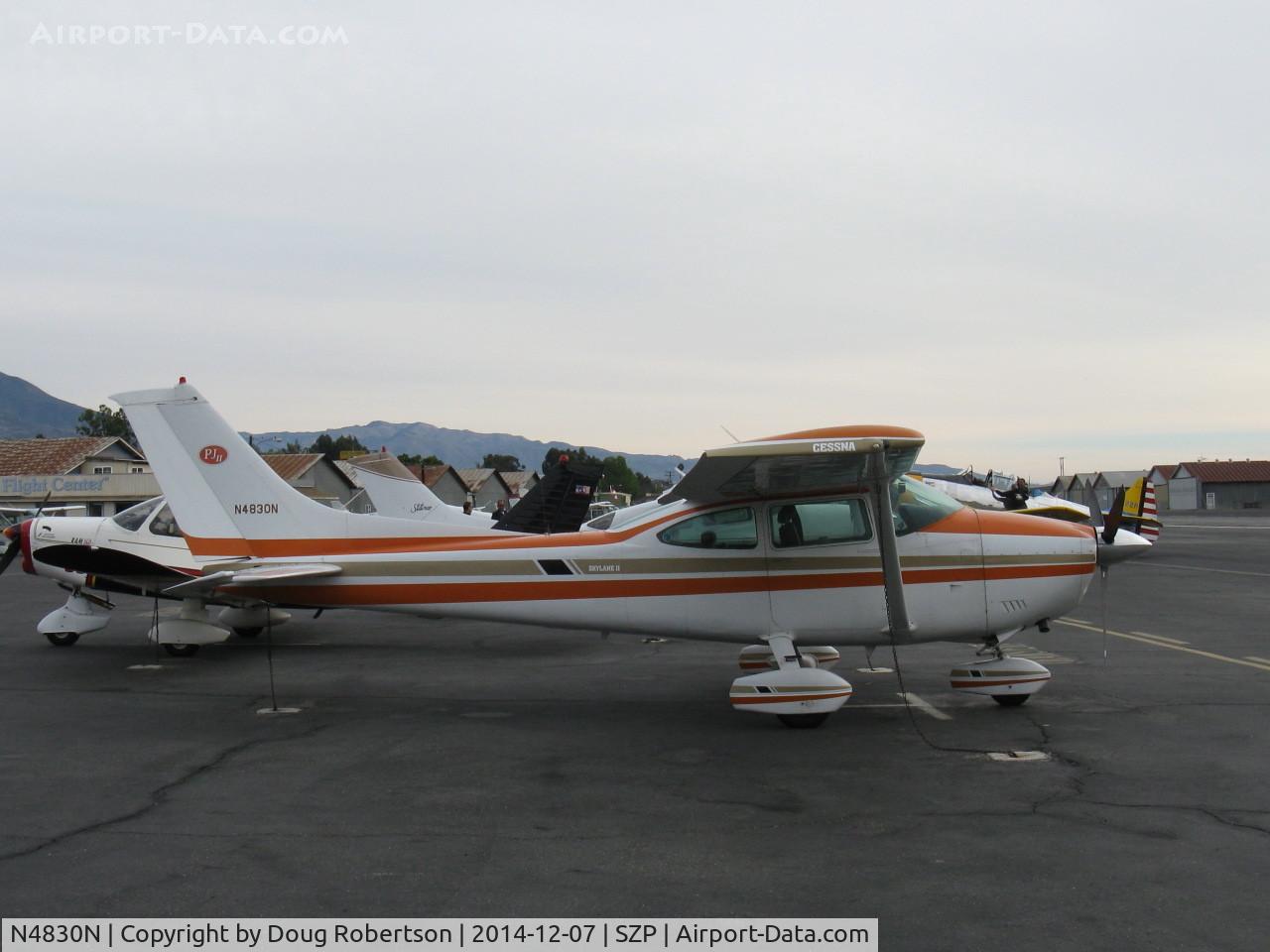 N4830N, 1979 Cessna 182Q Skylane C/N 18267400, 1979 Cessna 182Q SKYLANE, Continental O-470-U 230 Hp